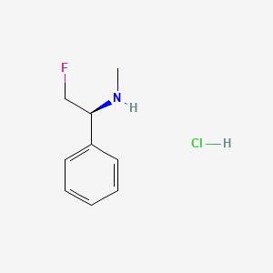 [(1S)-2-fluoro-1-phenylethyl](methyl)aminehydrochloride