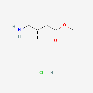 methyl(3S)-4-amino-3-methylbutanoatehydrochloride