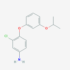 3-Chloro-4-(3-isopropoxyphenoxy)-phenylamine
