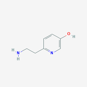 molecular formula C7H10N2O B15315217 6-(2-Aminoethyl)pyridin-3-OL 