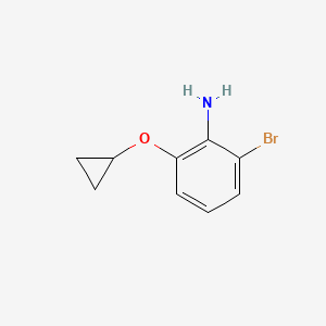 2-Bromo-6-cyclopropoxyaniline