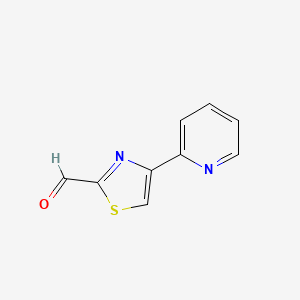 4-(Pyridin-2-yl)-1,3-thiazole-2-carbaldehyde