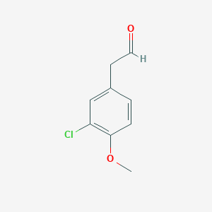 2-(3-Chloro-4-methoxyphenyl)acetaldehyde