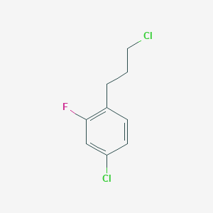 1-Chloro-4-(3-chloropropyl)-3-fluorobenzene