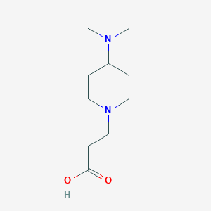 3-(4-(Dimethylamino)piperidin-1-yl)propanoic acid