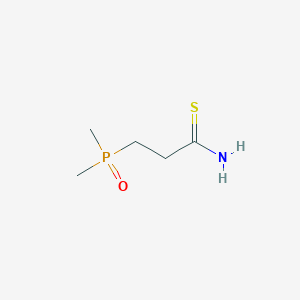 3-(Dimethylphosphoryl)propanethioamide