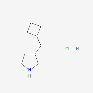 3-(Cyclobutylmethyl)pyrrolidinehydrochloride