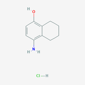 4-Amino-5,6,7,8-tetrahydronaphthalen-1-ol hydrochloride