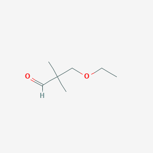 3-Ethoxy-2,2-dimethylpropanal