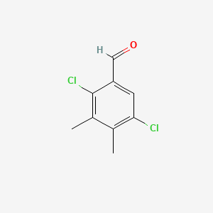 2,5-Dichloro-3,4-dimethylbenzaldehyde