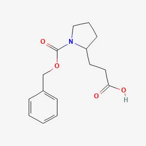 3-(1-Cbz-2-pyrrolidinyl)propanoic Acid