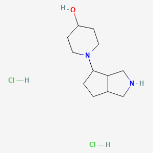 1-Octahydrocyclopenta[c]pyrrol-4-yl-4-piperidinol dihydrochloride