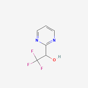 2,2,2-Trifluoro-1-(pyrimidin-2-yl)ethan-1-ol