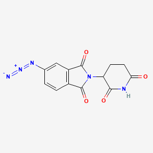 5-azido-2-(2,6-dioxopiperidin-3-yl)-2,3-dihydro-1H-isoindole-1,3-dione