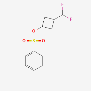 3-(Difluoromethyl)cyclobutyl 4-methylbenzene-1-sulfonate