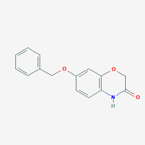 7-(benzyloxy)-3,4-dihydro-2H-1,4-benzoxazin-3-one