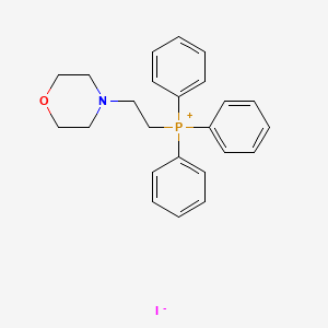 molecular formula C24H27INOP B1531572 (2-吗啉-4-基-乙基)三苯基鏻碘化物 CAS No. 1351437-84-7