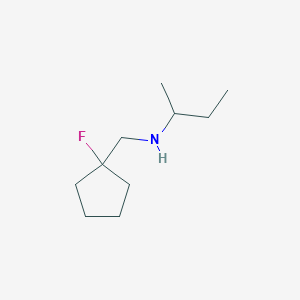 (Butan-2-yl)[(1-fluorocyclopentyl)methyl]amine