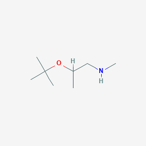 2-(Tert-butoxy)-N-methylpropan-1-amine