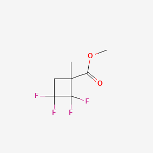 Methyl2,2,3,3-tetrafluoro-1-methylcyclobutane-1-carboxylate