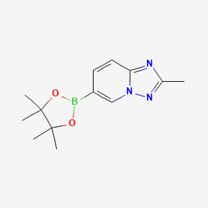 2-Methyl-6-(4,4,5,5-tetramethyl-1,3,2-dioxaborolan-2-yl)-[1,2,4]triazolo[1,5-a]pyridine