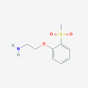 2-(2-(Methylsulfonyl)phenoxy)ethan-1-amine