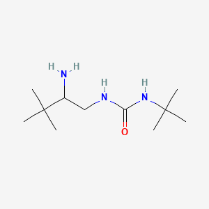 3-(2-Amino-3,3-dimethylbutyl)-1-tert-butylurea