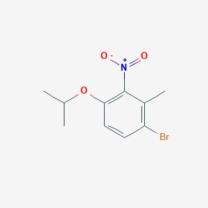 1-Bromo-4-isopropoxy-2-methyl-3-nitrobenzene