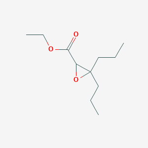 Ethyl 3,3-dipropyloxirane-2-carboxylate