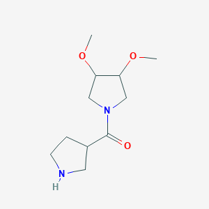 (3,4-Dimethoxypyrrolidin-1-yl)(pyrrolidin-3-yl)methanone