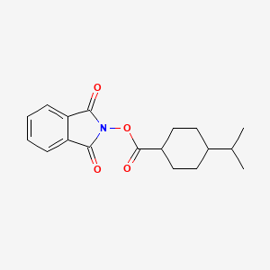 1,3-Dioxoisoindolin-2-yl 4-isopropylcyclohexane-1-carboxylate