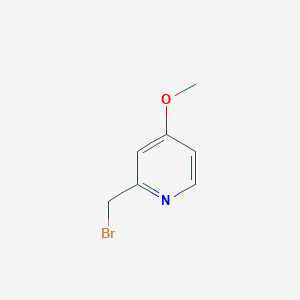 molecular formula C7H8BrNO B15316138 2-(Bromomethyl)-4-methoxypyridine 