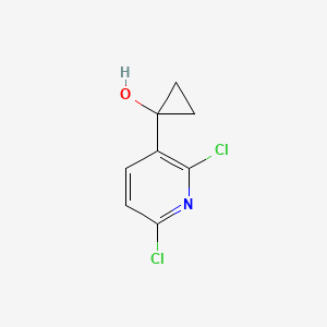 1-(2,6-Dichloropyridin-3-yl)cyclopropan-1-ol