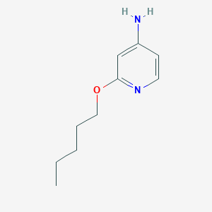 2-(Pentyloxy)pyridin-4-amine