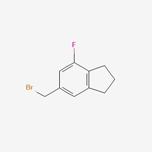 6-(bromomethyl)-4-fluoro-2,3-dihydro-1H-indene