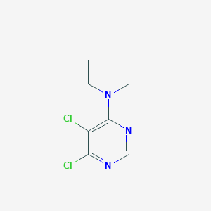 molecular formula C8H11Cl2N3 B1531634 5,6-Dichloro-N,N-diethyl-4-pyrimidinamine CAS No. 1823922-92-4