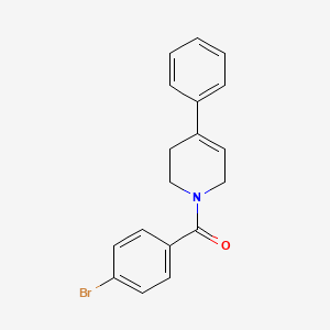 1-(4-Bromobenzoyl)-4-phenyl-1,2,3,6-tetrahydropyridine