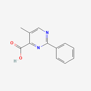 5-Methyl-2-phenylpyrimidine-4-carboxylic acid