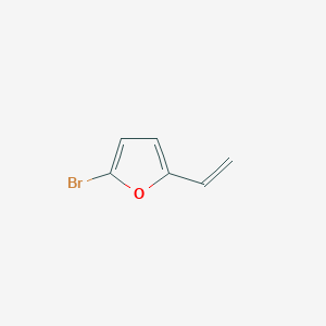 B15316583 2-Bromo-5-ethenylfuran CAS No. 63269-96-5