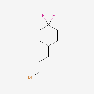 4-(3-Bromopropyl)-1,1-difluorocyclohexane