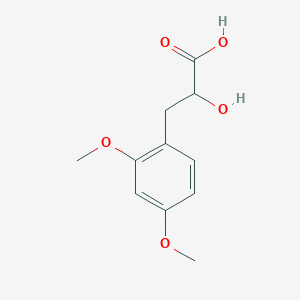 3-(2,4-Dimethoxyphenyl)-2-hydroxypropanoic acid