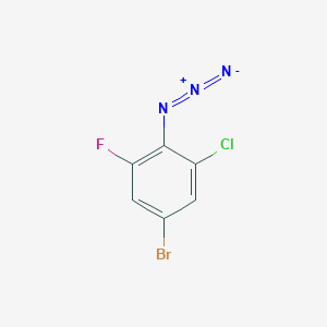 2-Azido-5-bromo-1-chloro-3-fluorobenzene