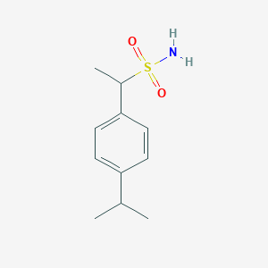 1-(4-Isopropylphenyl)ethane-1-sulfonamide