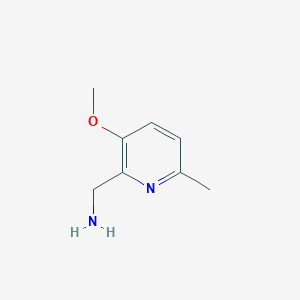 (3-Methoxy-6-methylpyridin-2-yl)methanamine