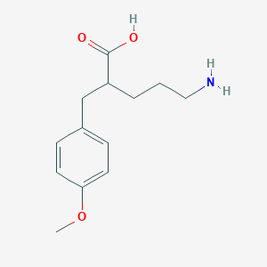 5-Amino-2-(4-methoxybenzyl)pentanoic acid