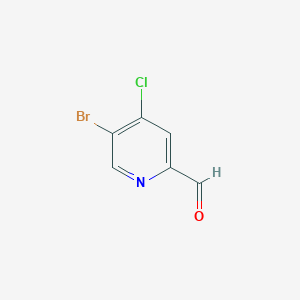 5-Bromo-4-chloropicolinaldehyde