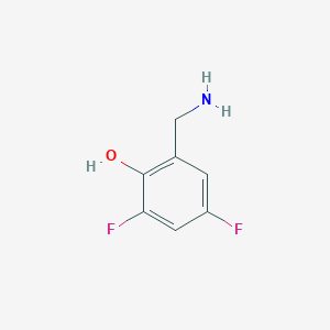 2-(Aminomethyl)-4,6-difluorophenol