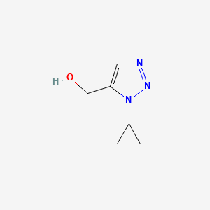 (1-cyclopropyl-1H-1,2,3-triazol-5-yl)methanol