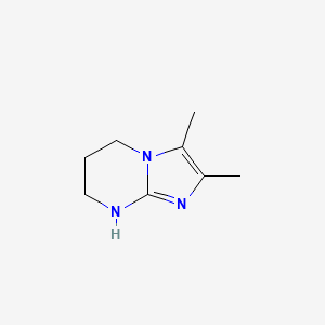 2,3-dimethyl-5H,6H,7H,8H-imidazo[1,2-a]pyrimidine