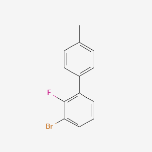 1-Bromo-2-fluoro-3-(4-methylphenyl)benzene